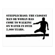 Running and Steeplechase Postcard