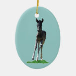 Running Colt Christmas Ornaments