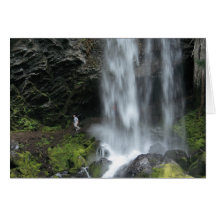 Running from the Fall Greeting Card