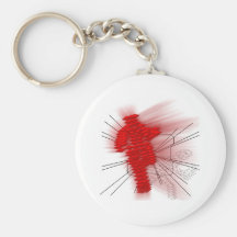 Running Man Keychains