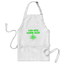 Runs With Nuclear Stuff Apron