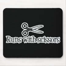 Runs With Scissors Mousemats