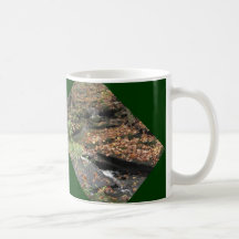 Rushing Water Autumn Woods Mug