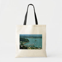Russel, Bay Of Islands Canvas Bags
