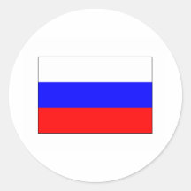 Russia FLAG International Sticker