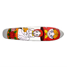 russian doll deck custom skate board