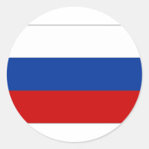 Russian Federation National Flag Stickers
