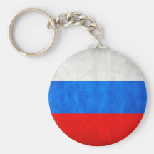 Russian Flag Key Chains