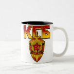 Russian KGB Badge Soviet Era Coffee Mugs