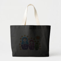 Russian Matryoshka Doll Bags