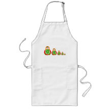 Russian nesting doll apron