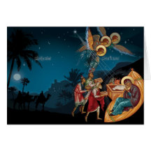 Russian Orthodox Nativity Christmas Cards