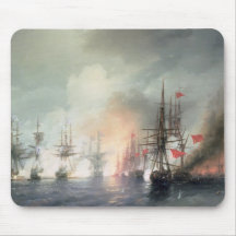 Russian-Turkish Sea Battle of Sinop Mousepad