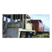 Rust Graveyard Custom Photo Card