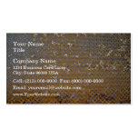 Rusted Metal Tread Texture Business Card Templates