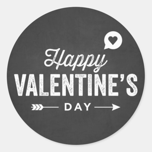 rustic_chalkboard_happy_valentines_day_sticker r5d9586736714444196bb3c4269bae2e0_v9waf_8byvr_512