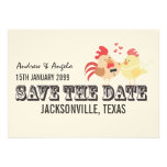 Rustic Country Farm Wedding Save the Date Custom Announcement