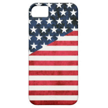 rustic flag iPhone 5 cover