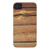 Rustic Wood Grain Boards Design Country Gifts iPhone 4 Cases