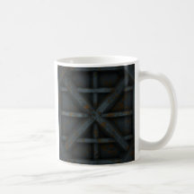 Rusty Container - Black - Coffee Mugs