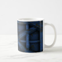 Rusty Container - Blue - Mug