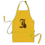 Rusty Knights Initial J Aprons
