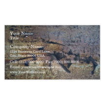 Rusty Metal Texture Business Card