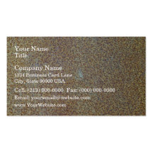 Rusty Metal Texture Business Card Template