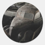 rusty old cars sticker