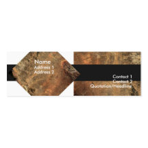 Rusty Sheet Business Card