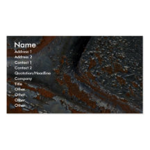 Rusty triangles business card templates