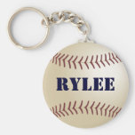 Rylee Baseball Keychain