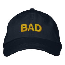 Ryuichi Sakuma "BAD" Hat Embroidered Hat