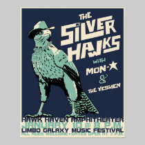 S-hawks concert poster posters