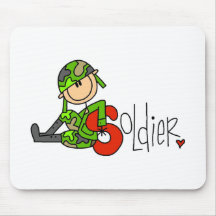 S is for Soldier Mousemat