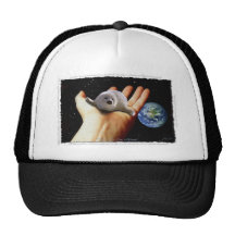 S.O.S. SAVE OUR HARP SEALS MESH HAT
