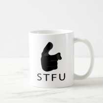 S T F U mugs
