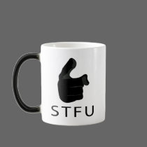 S T F U mugs