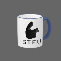 S T F U mugs