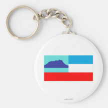 Sabah flag keychains