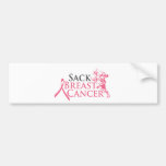 sack breast cancer bumper stickers