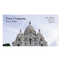 Sacre Coeur Business Card Template