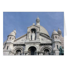 Sacre Coeur Greeting Card