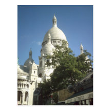 Sacre Coeur postcard