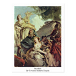 Sacrifice By Giovanni Battista Tiepolo Postcard