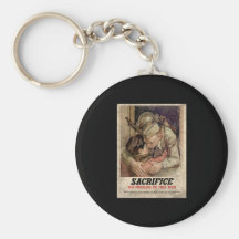 Sacrifice The Privilege Of Free Men Keychains