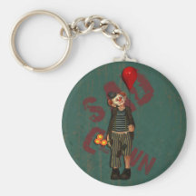 Sad Clown Keychain