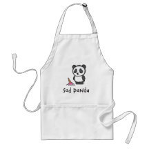 Sad Panda apron