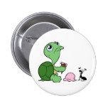 Sad Turtle Happy Ant Button