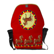 Saddlebred Champion Rickshaw Messenger Bag